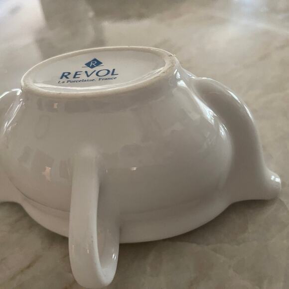 Revol France La Porcelaine Culinaire fat separator gravy server - Picture 5 of 9